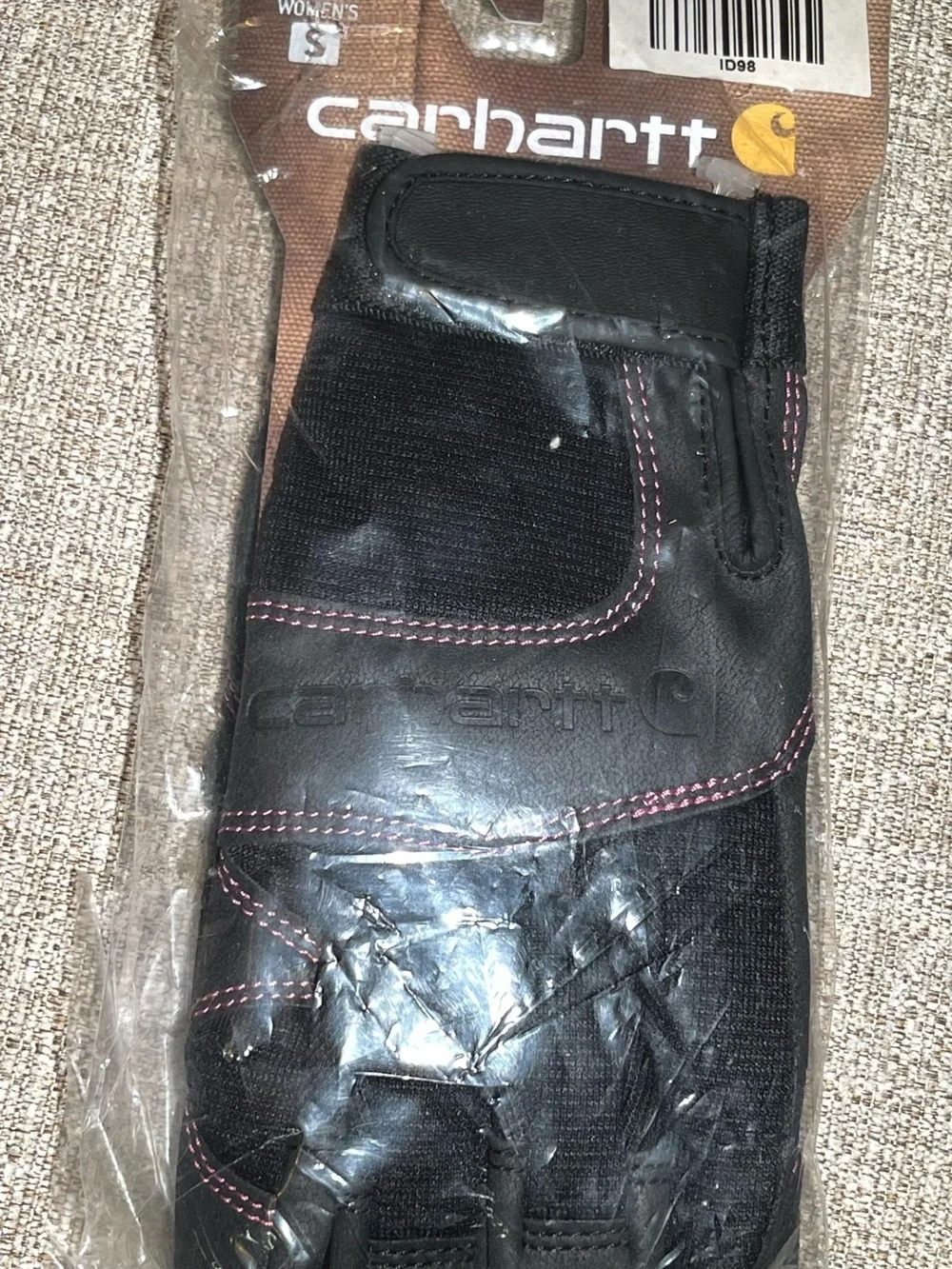 Carhartt Women's Black high Dexterity gloves size small